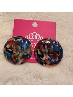 NWT Sassy Jones Zaria Colorful Earrings